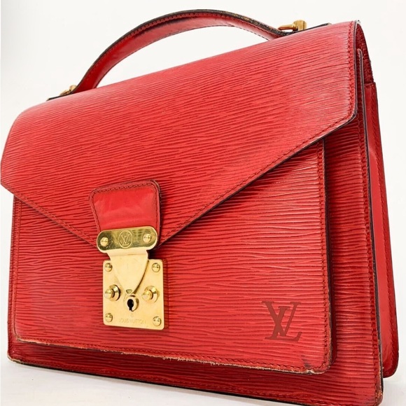 Louis Vuitton Monceau Handbag Epi Leather - Picture 3 of 11